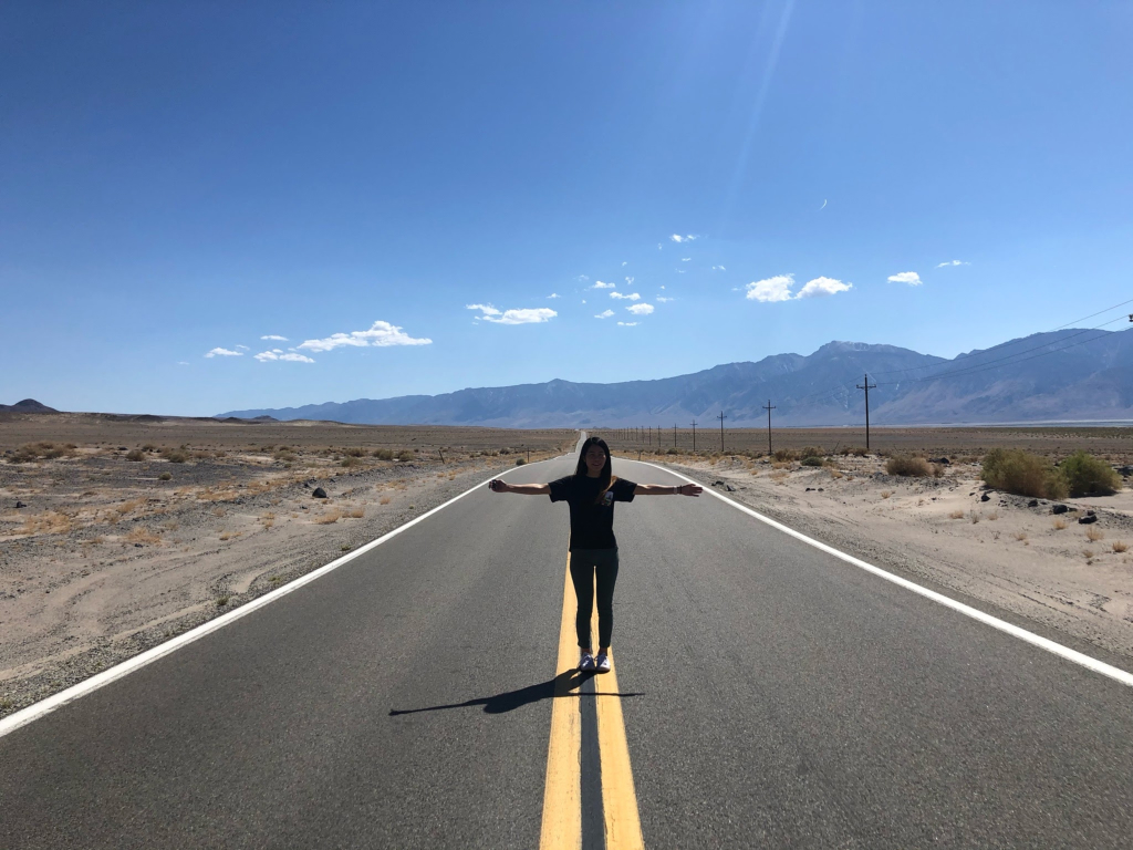 kotomi in the Death Valley Nationa Park